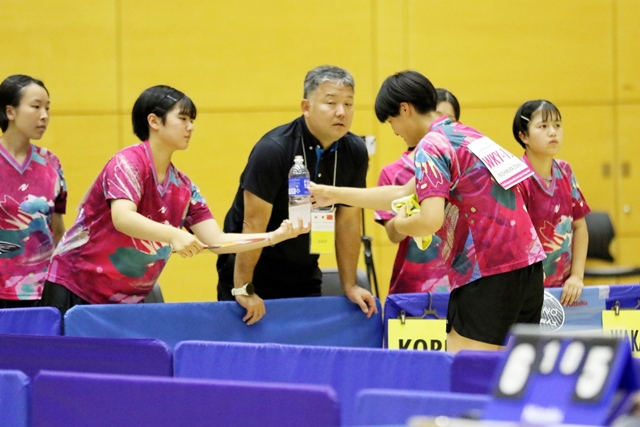 第31回日・韓・中ジュニア交流競技会 一般社団法人和歌山県卓球協会 Wakayama Table Tennis Association